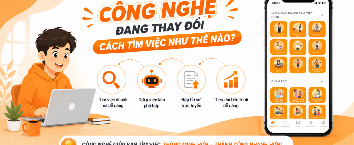 Công Nghệ Giúp Tìm Việc Làm Như Thế Nào?