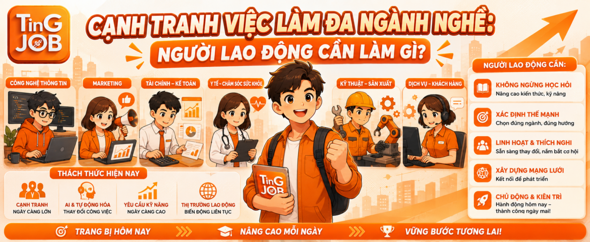 Cạnh Tranh Việc Làm Đa Ngành Nghề Hiện Nay