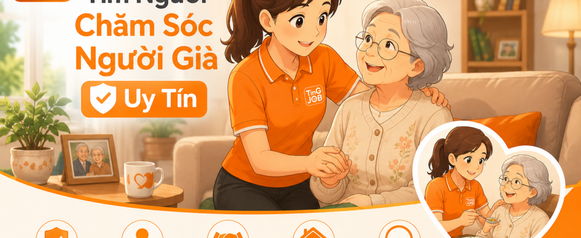 Tìm Người Chăm Sóc Người Già Uy Tín Qua TinGJob