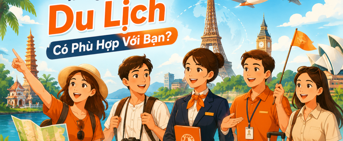 Làm Việc Trong Ngành Du Lịch Có Phù Hợp Với Bạn?