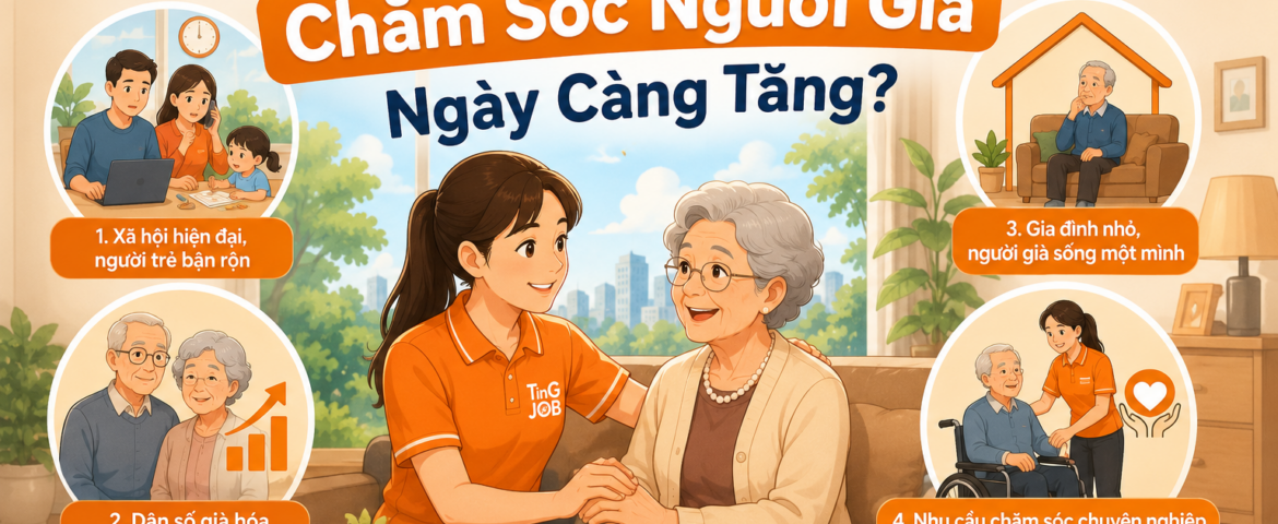 Nhu Cầu Chăm Sóc Người Già Ngày Càng Tăng?