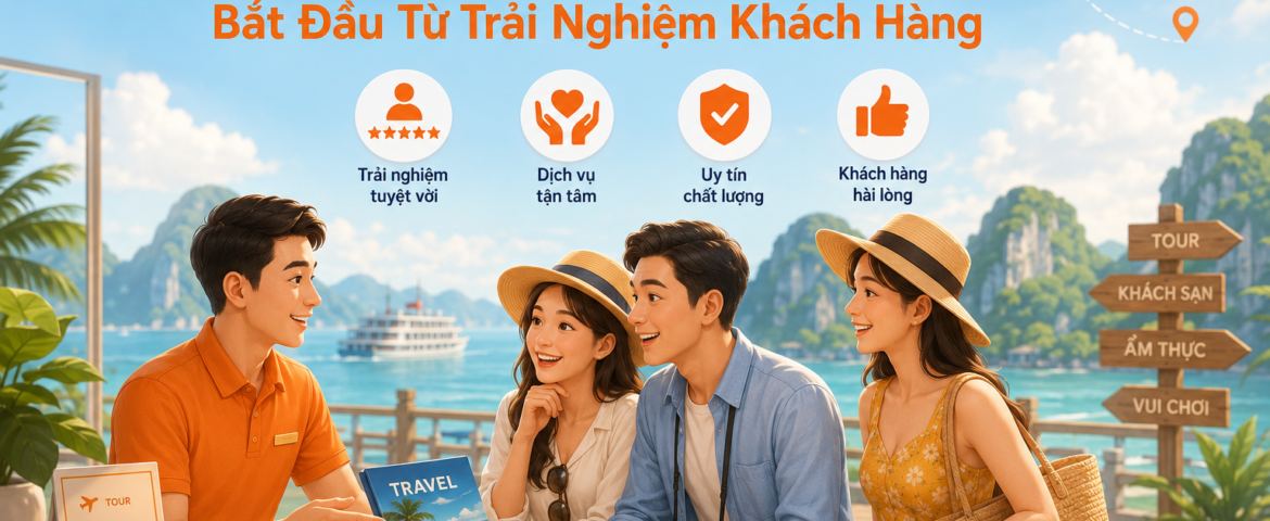 Dịch Vụ Du Lịch Chất Lượng Bắt Đầu Từ Trải Nghiệm Khách Hàng